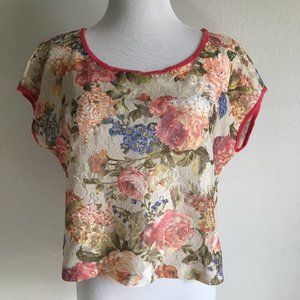Floral Lace Top